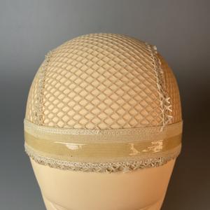 Gorro de Peluca de encaje negro reutilizable ajustable con 3 Clips gorro de tejido de malla de ganchillo elástico para pelucas de ganchillo DIY - Product Image 6