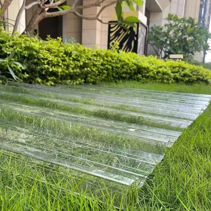 Giá rẻ Polycarbonate tấm sóng trong suốt mái ngói