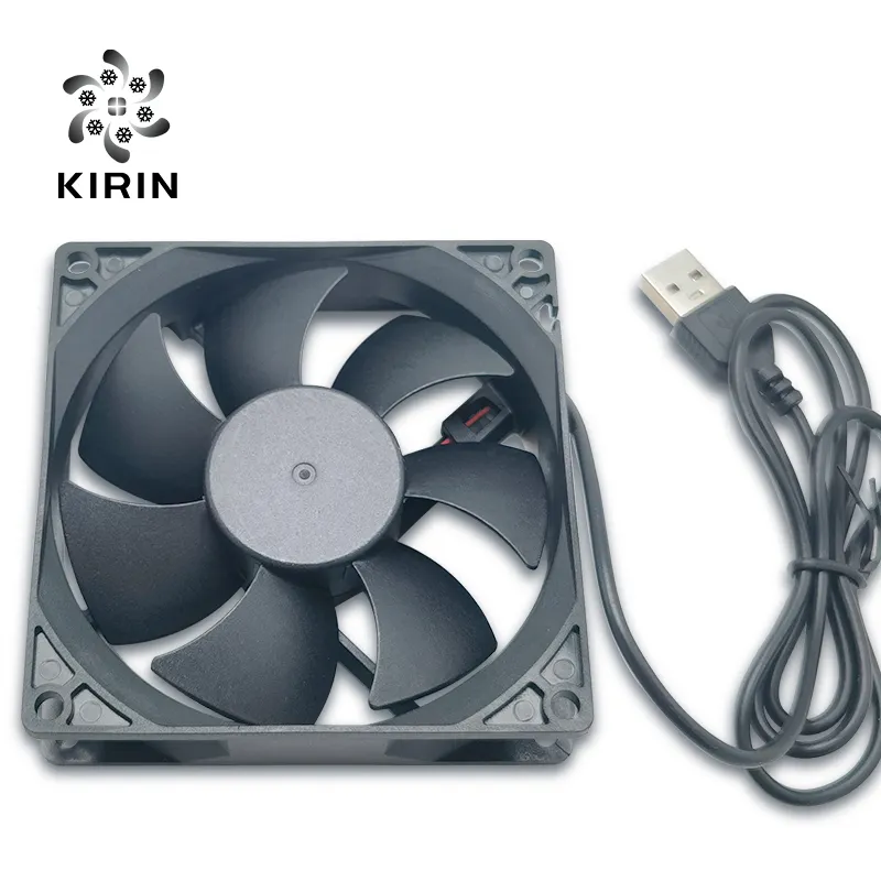 Nokta kaynağı 92mm 92X92X25mm 9225 5V 12V 24V 2Pin USB 2500-3000RPM Dc eksenel akış soğutma fırçasız Fan