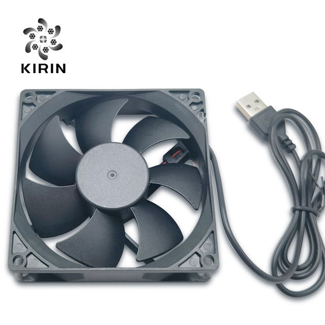 Spot Supply 92mm 92X92X25mm 9225 5V 12V 24V 2Pin USB 2500-3000RPM Dc Axial Flow Cooling Brushless Fan