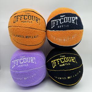 Oreiller de basket-ball en peluche super doux personnalisé coussin balle de basket-ball hors-piste jouets avec rembourrage en coton PP - Product Image 1