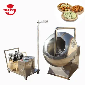 Hot-selling Automatic Flour Coated Peanut Almond Nut Coating Machine