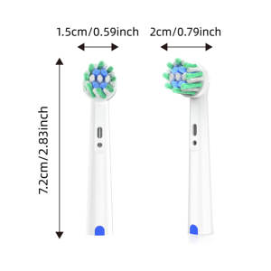 หัวแปรงสีฟันไฟฟ้า1แพ็คหัวแปรง4หัวเปลี่ยนได้จาก EB-50A - Product Image 2