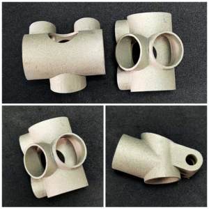 3D Baskı Şirketleri Hassas SLM 3D Baskı Özel 3D Baskılı Metal Ürünler Paslanmaz Çelik/Alüminyum Egzoz Boruları - Product Image 3