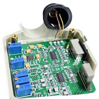 Commutateur de transfert automatique, assemblage de carte de commande PCBA monocouche FR4 HASL avec finition de surface, conception de carte PCB murale pour montage mural