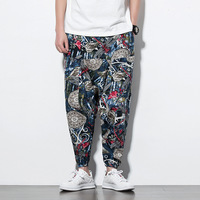 Pantalon sarouel Pantalon à fleurs tendance Pantalon pour homme Pantalon de danse hip-hop pour homme
