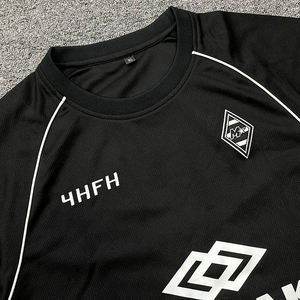 เสื้อฟุตบอลคอกลมแบบสั่งทำพิเศษ พิมพ์ลายได้ แห้งเร็ว ระบายอากาศดี ทรงโอเวอร์ไซส์ - Product Image 2