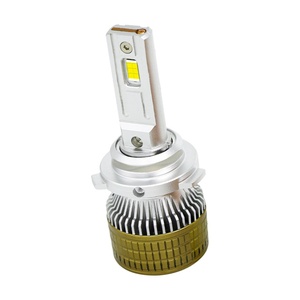 ไฟหน้ารถยนต์ K55 LED Low High One Copper Tube External Drive สามสี 120W รุ่น H1 H3 H7 H11 H4  ไฟ LED 12v - Product Image 3
