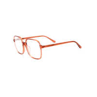 Joysee LT3040 vente en gros de lunettes basses quantité minimale de commande unisexe, montures optiques carrées en acétate à monture complète, lunettes de tortue fines et colorées