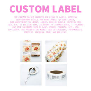 Étiquettes personnalisées imperméables pour gel douche - Rouleau de luxe pour emballage de gel douche, autocollants imperméables à marque privée - Product Image 1