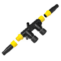 방수 IP68 NMEA2000 5핀 해양용 온보드 메트릭 커넥터 M12 시리즈 케이블 암수 Y형 T형 어댑터