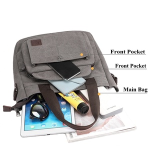 Sacs fourre-tout ajustables à bandoulière avec broderie – Imperméables et portables, fermeture éclair sécurisée, sangle confortable pour une utilisation nomade - Product Image 6