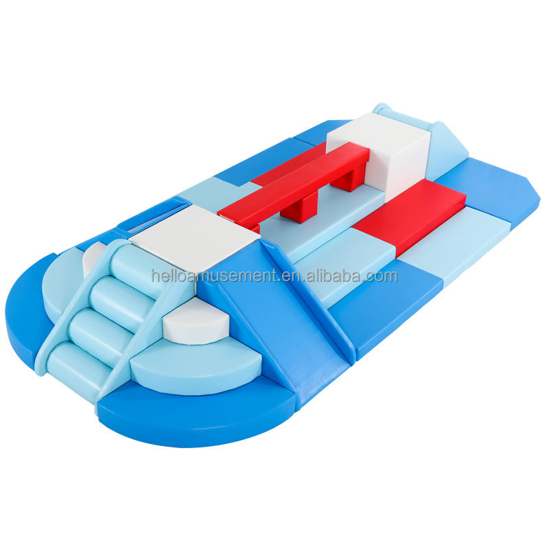 Multifunctional soft balance beam combination set