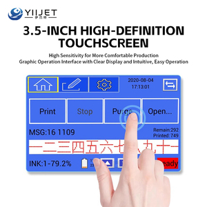 เครื่องพิมพ์อิงค์เจ็ท Yiijet Mini Tij ความละเอียดสูง พร้อมหน้าจอสัมผัสแบบพกพาอเนกประสงค์ สำหรับพิมพ์วัสดุยืดหยุ่นและคิวอาร์โค้ด รุ่น Y-600 Tij - Product Image 6