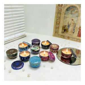 Recipiente para Velas Blanco Mate con Tapa y Caja para Muestras de Cera Aromática Personalizada, Exhibición y Programa de Presentación al por Menor - Product Image 6