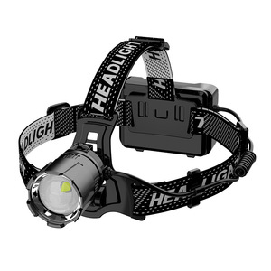 Lampe frontale LED rechargeable 5W 2400mAh, portée supérieure à 500M, pour camping, pêche, travail - Product Image 1