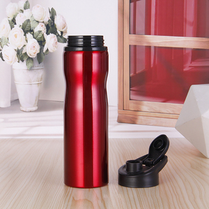 Botella de agua deportiva de 25 <span class=keywords><strong>oz</strong></span>, botella de agua de acero inoxidable de una sola capa con asa para ciclismo, Camping, Playa - Product Image 3