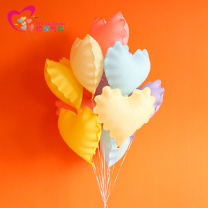 HT Balloon Wavy Heart Shaped Aluminum Foil Balloons 20 Inch Metallic <b>Birthday</b> Party <b>Decorations</b> - Product Image 1