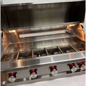 Brûleur principal en acier inoxydable renforcé pour cuisine extérieure, avec grille intégrée, vente en gros - Product Image 2