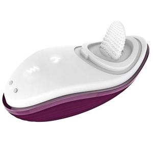 Oral Sucking Vibrator Klitoris Stimulator für Frauen mit Heiz funktion Zunge und Nippel Sauger Vibrierendes Sexspielzeug - Product Image 6