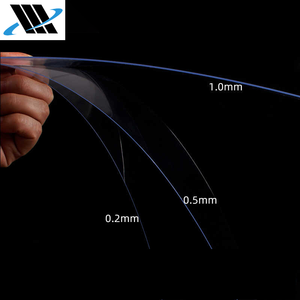 غشاء واقي على الوجهين مقاس A4 ، ورقة بلاستيكية شفافة من كلوريد البولي فينيل ، سماكة من البلاستيك الشفاف - Product Image 3