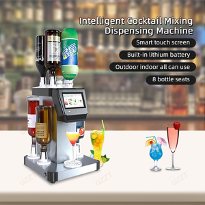 Dispensador <span class=keywords><strong>de</strong></span> Bebidas Automático Portátil <span class=keywords><strong>de</strong></span> Acero Inoxidable <span class=keywords><strong>de</strong></span> 8 Ingredientes, Máquina Mezcladora <span class=keywords><strong>de</strong></span> Cócteles Inteligente Bartesian para Alcohol, Cerveza y Bebidas - Product Image 3