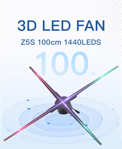 3D Projector Fan Z5S 100cm Led Holographic Other Advertising Equipment Z5S 3d Fan Z5S - Product Image 5