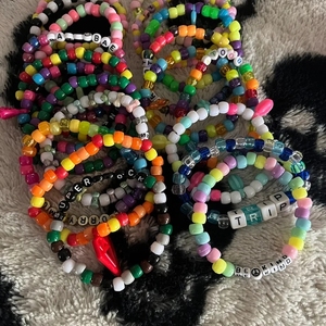 Fai da te più perline Pony <span class=keywords><strong>accessori</strong></span> all'ingrosso personalizzato braccialetto di amicizia gioielli fatti a mano per le donne fornitore - Product Image 2