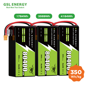Batterie lithium-ion semi-solide GSL ENERGY 51,8 V 80,4 Ah 4164,72 Wh avec cellules de qualité 10C pour drones FPV, agriculture et <span class=keywords><strong>logistique</strong></span> - Product Image 1