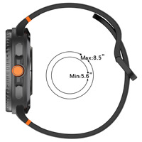 Forwelleny Luxe Smartwatch Nouvelle Mode Fil À Coudre Bracelet En Silicone Bracelet pour Samsung Galaxy 8/8 Classique 40mm 44mm Correa