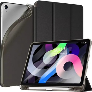 Funda Premium para Tablet de 11 Pulgadas, con Soporte Tríptico de PU, Cubierta Frontal y Parte Trasera de TPU Suave para iPad Pro 11 2021/2020 - Product Image 1