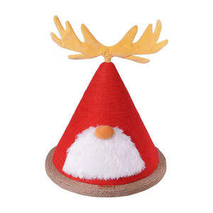 Torre de Escalada para Gatos Integrada de Navidad con Poste Rascador de Sisal, Plataforma de Salto, Juguete Duradero para Gatos que No Desprende Fibra, Seguro para Interiores, Tamaños Personalizados - Product Image 1