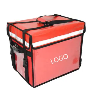 निविड़ अंधकार अछूता बैग भोजन वितरण कूलर बैग मोटरसाइकिल 62l