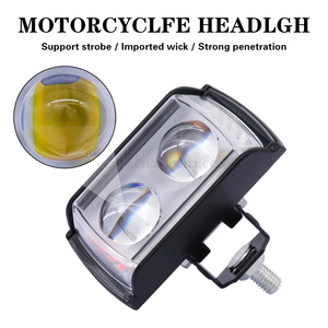 Nouveaux Mini feux de conduite pour <span class=keywords><strong>moto</strong></span> Led avertissement tout-terrain Led antibrouillard camion remorque auxiliaire <span class=keywords><strong>moto</strong></span> systèmes d'éclairage - Product Image 3