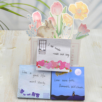 Ensemble cadeau de notes autocollantes fournitures scolaires notes autocollantes en gros impression personnalisée bloc-notes personnalisé coloré bloc-notes mignon