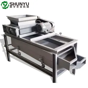 Hazelnut Sheller Cracker Walnut Cracking Almond Shelling Macadamia Tiger Nuts Cashew Machine