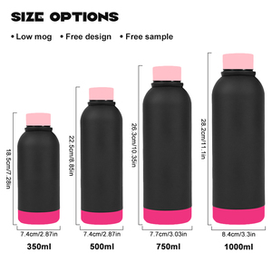 <b>Straw</b> Reusable Outdoor Hot Cold Engraved Custom Printed Sport Thermosteel Water Bottle for Sale - Product Image 1