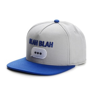 1-0030 Cappellino da Baseball Grigio Casual BLAH Stile Europeo Americano per Adulti e Ragazzi, Cappello da Sole per Basket e Pesca - Product Image 1