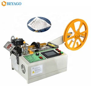 Giá tốt nhất vải tự động Băng nhãn Ribbon Velcro lạnh máy cắt nóng - Product Image 5