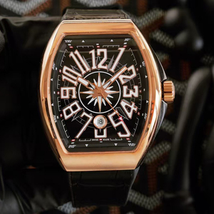 Reloj Mecánico Automático de Alta Gama para Caballero, con Caja Tonneau en Oro Rosa, Fecha, Luminoso e Impermeable, de Precisión Exquisita - Product Image 2