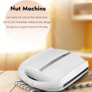 Machine à écrous 4 tranches <span class=keywords><strong>Sandwich</strong></span> Grill Electric Nuts Baker avec revêtement antiadhésif - Product Image 6