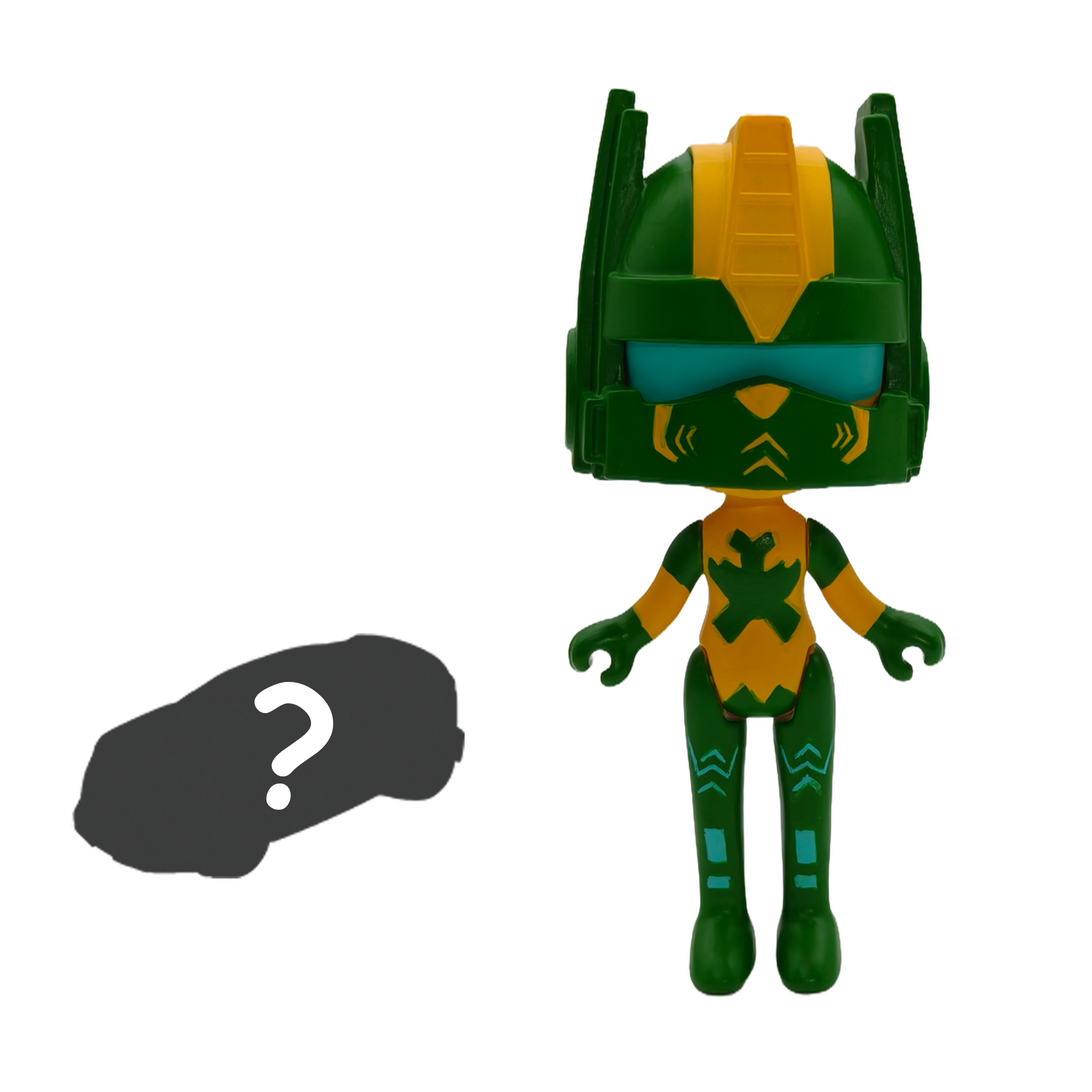 Emerald with Random Metal Sports Car Helper