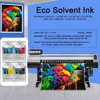Tinta Eco Solvente Premium BS4 BS3 SS21 en Bolsa de 2L para Mimaki CJV150-75 CJV150-130 CJV150-160 CJV300 Serie Jv150 con Chip de un Solo Uso