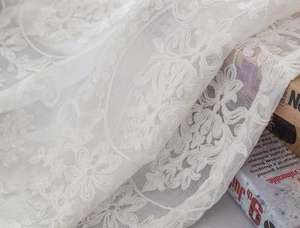 <span class=keywords><strong>Bomar</strong></span> Factory Stock Sheer Voile Tulle Organza Lino blanco Algodón Bordado con técnica tejida Hilo teñido Patrón Niños Niñas - Product Image 4