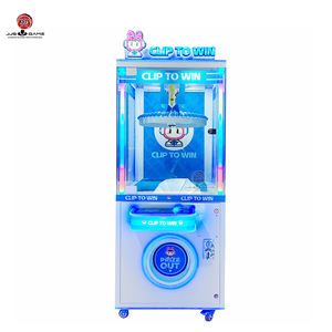 Nova Máquina de Brinquedos Rainny <span class=keywords><strong>Spin</strong></span> 50-clip, Máquina de Brinquedos Operada por Moeda, Cor Personalizada, Potência de 150W, Metal - Product Image 1