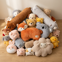 Hete Aanbieding 8 Inch Kawaii Gemengde Cartoon Pluche Dieren Knuffels Cartoon Anime Speelgoed Kinderspeelgoed voor Klauwautomaat Arcade Prijs
