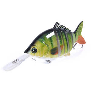 15 см 31,5 г многосекционные приманки в 6 секциях с нагрудником для дайвинга длинная широкая доска для губ HENGJIA - Product Image 3