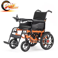 Scooter Eléctrico Portátil de Acero de Última Generación, 24V 12AH 250W*2, con Pedal de Empuje Manual, Freno de Mano y Ruedas Plegables para Personas con Discapacidad