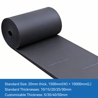 Feuille d'isolation en mousse de caoutchouc, isolation thermique, rouleau de mousse de caoutchouc NBR PVC, insonorisation, isolation thermique pour conduits d'air et murs