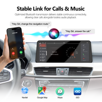 Meihua Écran tactile Android OLED 2k de 12,3 pouces pour lecteur avec cadre et faisceau pour BMW X1/X2/F48 2018 Ensemble complet
